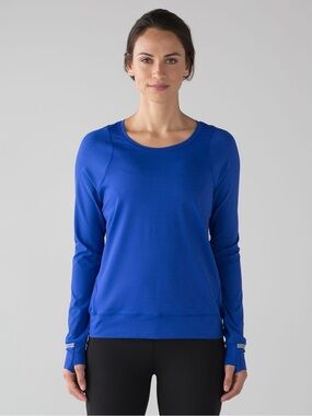 Lululemon Mind Over Miles Long Sleeve
Jet Stream size 10